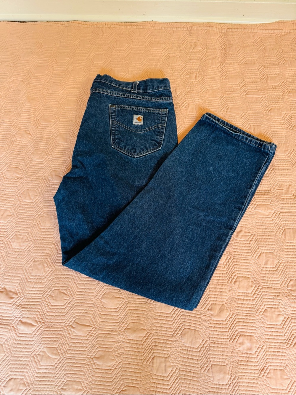 Carhartt Men's Indigo Relaxed Fit Jeans